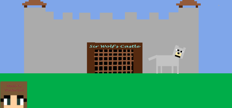 Sir Wolf's Castle in Paint 3D